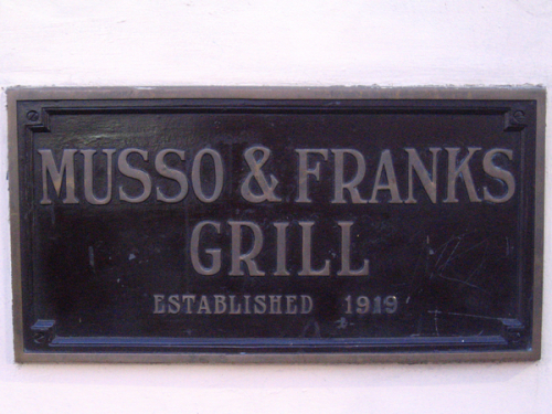 Musso & Frank Grill